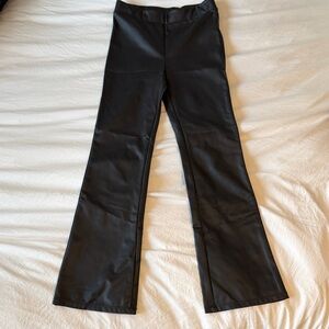 H&M Girl’s Faux Leather Flare Pants